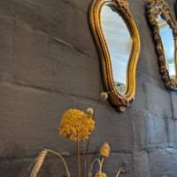 Decor at Blackbird in Bruges