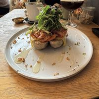 Kimchi toast  at Blackbird in Bruges