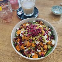 Couscous bowl at Blackbird in Bruges