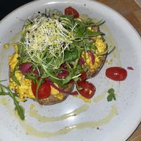 Tofu toast   at Blackbird in Bruges