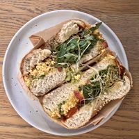 Bagel   at Blackbird in Bruges