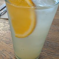 Orange lemonade at Blackbird in Bruges