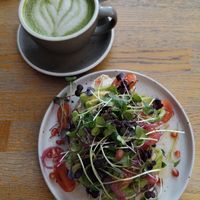 Toast Avocado at Blackbird in Bruges