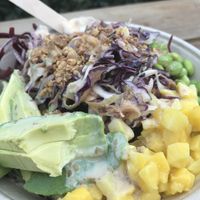 Vegan Thai bowl  at Glo - Tivoli Food Hall in Copenhagen