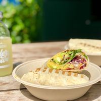 Mediterranean wrap  at Glo - Tivoli Food Hall in Copenhagen