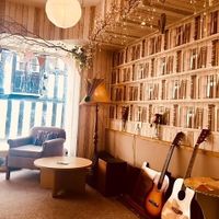Stage area at The Gratitude Cafe in Telford
