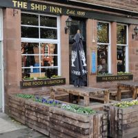 Outside at The Ship Inn in North Berwick