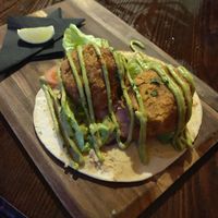 Falafel at The Ship Inn in North Berwick