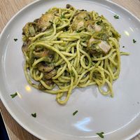 Spaghetti pesto at iVegan Pizza in Tangerang