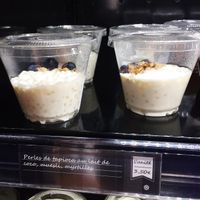 Chia puddings made with coconut milk at La Cantine Monop'daily in Neuilly-sur-seine