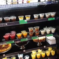 Fresh fruit and other vegan options at La Cantine Monop'daily in Neuilly-sur-seine