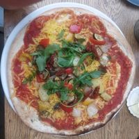 Pizza "Gemüserausch" at Aposto in Aachen