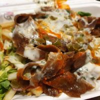 Vegan kebab at Knaves Kitchen in Leeds