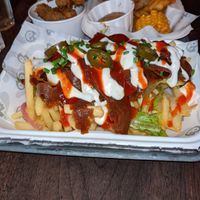 Kebab fries at Knaves Kitchen in Leeds