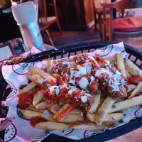 Loaded fries at Knaves Kitchen in Leeds