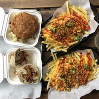 Loaded fries 🍟 at Knaves Kitchen in Leeds