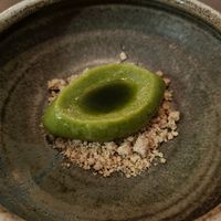 First dessert at Ark in Copenhagen