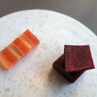 Petit fours at Ark in Copenhagen