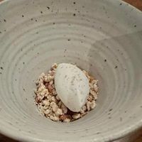 Crunch and ice cream   at Ark in Copenhagen