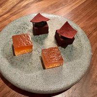 Petit fours  at Ark in Copenhagen