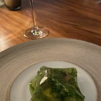 Not sweet dessert  at Ark in Copenhagen