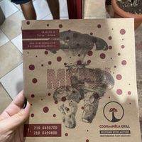 Menu at Cookoomela Grill in Athens