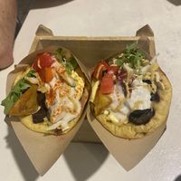 Rainbow supreme souvlaki  at Cookoomela Grill in Athens