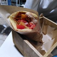 Kebab at Cookoomela Grill in Athens