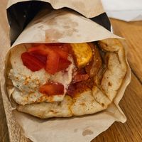 Lentil kebab at Cookoomela Grill in Athens