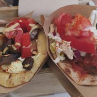 Souvlaki at Cookoomela Grill in Athens