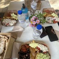 Great mushroom and kebabb  at Cookoomela Grill in Athens