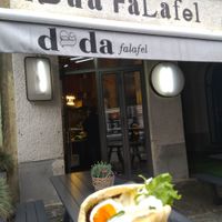 Falafel at Dada Falafel in Berlin