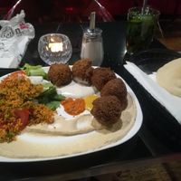 Falafel at Dada Falafel in Berlin