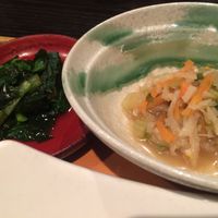 Side dishes at Rocca in Osaka