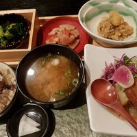 1000 yen set meal at Rocca in Osaka