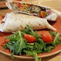 Lovely wrap at Batch & Co in South West London