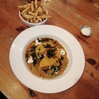 Harrissa stewed squash at The 78 in Glasgow