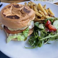 Standard “beef” burger  at The 78 in Glasgow