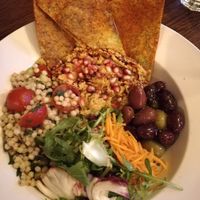 Hummus bowl at The 78 in Glasgow