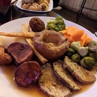 Roast dinner at The 78 in Glasgow