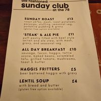  at The 78 in Glasgow