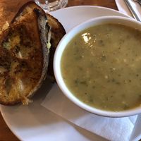 Grilled cheese and yummy soup!  at The 78 in Glasgow