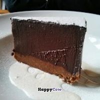 Chocolate, orange and raspberry torte at The 78 in Glasgow