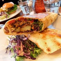 Jackfruit shawarma  at The 78 in Glasgow