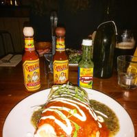 Wet burrito on special at The 78 in Glasgow