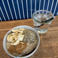 Vegan oat porrige 😍  at GRØD -Torvehallerne in Copenhagen