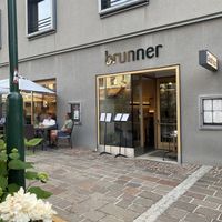 Really enjoyed the outdoor seating   at Brunner in Schladming