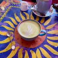 Don’t come in here often enough! Should do as it’s so friendly and they do an amazing Matcha 💚  at Charlie Friday's in Lynton