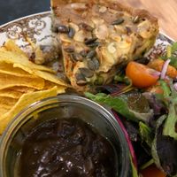 Quiche! at Charlie Friday's in Lynton