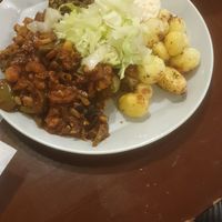 Those potatoes were delicious at Chutney in Stockholm